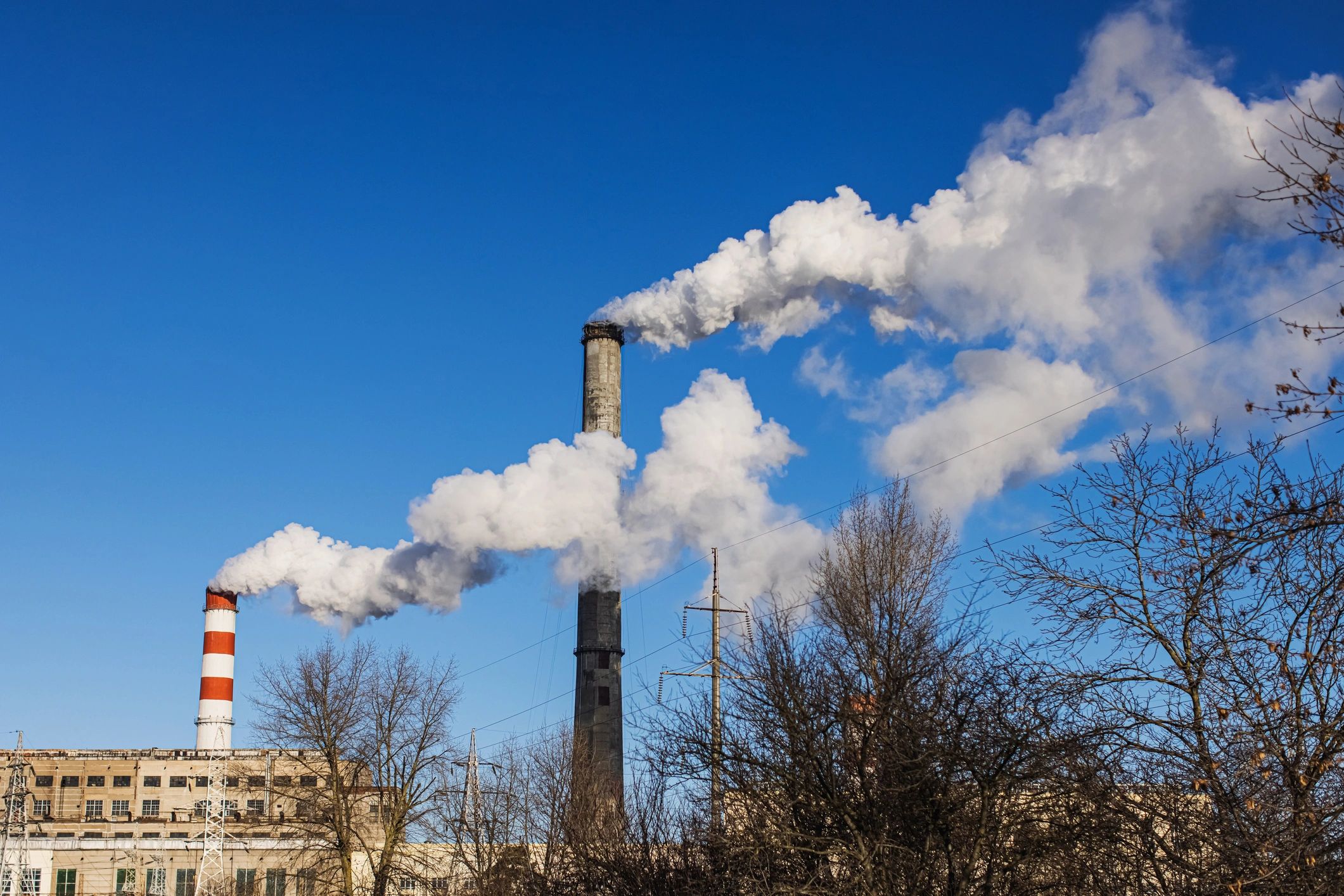 petrochemical plant modern industrial