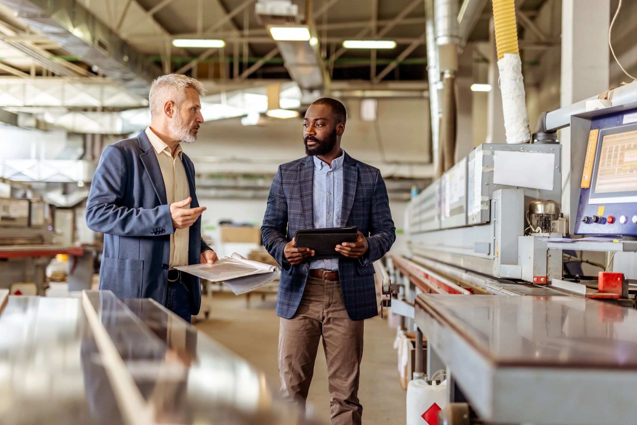industrial business meeting